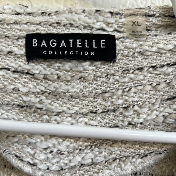 Bagatelle jacket/sweater with zippered front size XL - Picture 2 of 4